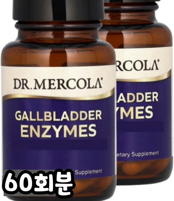 닥터머콜라 담낭 효소, 60회분, 1개 - 쿠팡