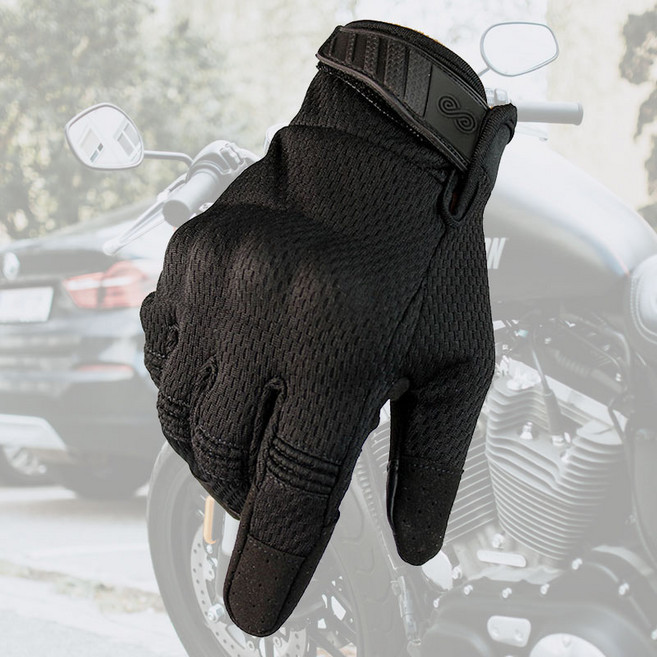 SABU 오토바이 전술 라이더 메쉬 군용 장갑, 블랙