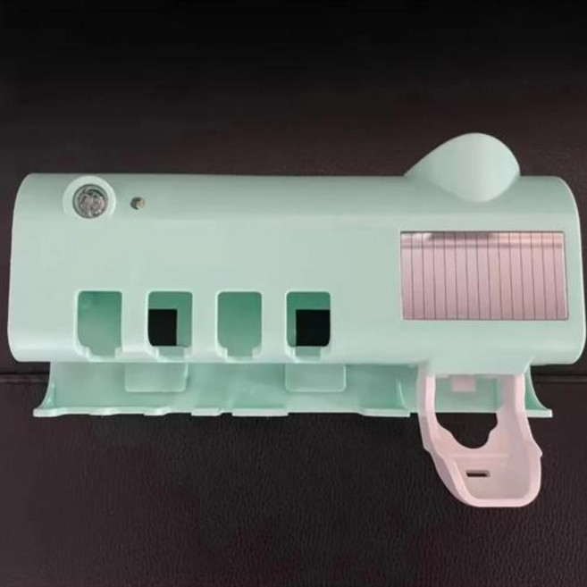 1pc UV 살균 칫솔 홀더 - 위생적인 ​​치과 치료를 위한 UV 살균 기능이 있는 전문 칫솔 주최자, 5)blue