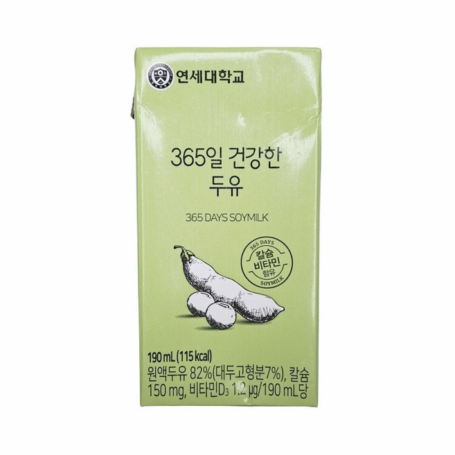 아워홈 OH 건강한 두유 190ml, 24개