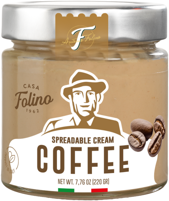 카사폴리노 화이트 초콜릿 & 커피 크림 스프레드 이탈리아산 CasaFolino, 1개, 220g