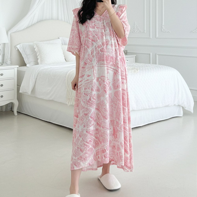 미야미 44 120 빅사이즈 만삭가능 임산부 롱원피스 임부복 추천 출산 선물 임신 임부