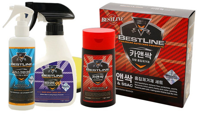 카앤싹 5종세트 발수코팅제 유막 유리막 셀프세차 차량용, 300ml, 1개