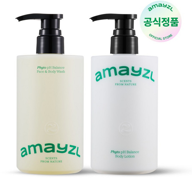 어메이즐 피토 페이스&바디 워시 500ML & 바디 로션 500ML 세트