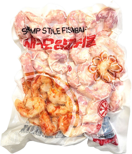 새우 피쉬볼 /세미원푸드 피시볼 어묵 마라탕 훠궈 샤브샤브용, 1개, 500g