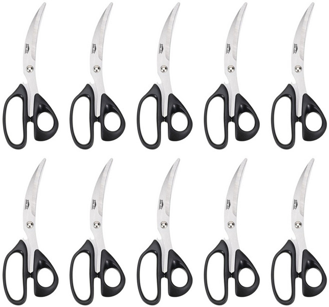 스테인리스 삼겹살가위 10p 가정용 업소용 주방가위, 10개