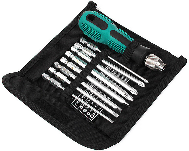 일자 십자 드라이버 가정용 등 다양한 장면 적용 9종 세트, 1세트