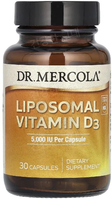 닥터머콜라 리포소말 리포좀 비타민D3 5000IU 30캡슐 리포조말 VitaminD3, 30정, 30개 - 쿠팡
