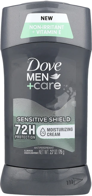 Dove Men +Care 땀 억제제 데오도런트 센시티브 쉴드 76g(2.7oz), DoveMenCare땀억제제데오도런트센시티브쉴드76g2, 76g, 1개 - 쿠팡