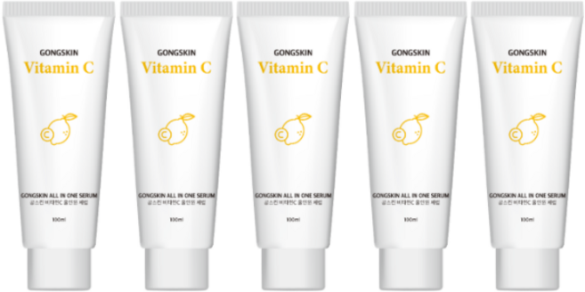 공스킨 비타민c 올인원 세럼, 5개, 100ml