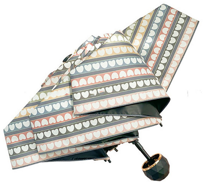 셀럽당 파라솔 스트라이프 프레시 접이파라솔 자동 겸용 선블럭