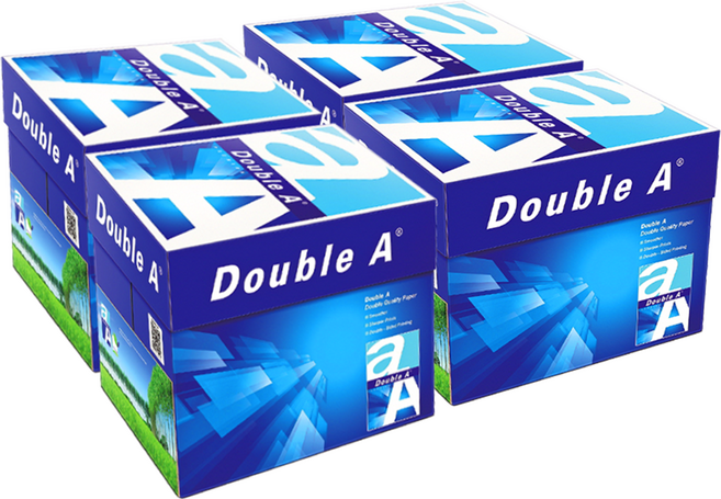 더블에이 복사용지 80G 10000매 고급 퀄리티 복사지 인쇄지 [2500매 4BOX], A4, 10000개