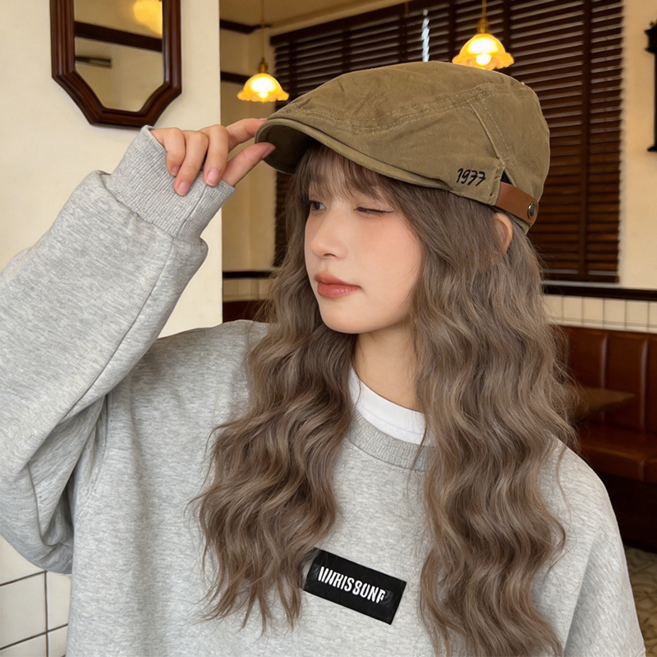 Karsaer 헌팅캡 사냥모자 일본식 뒤로쓰는모자 화가의 모자 G0262