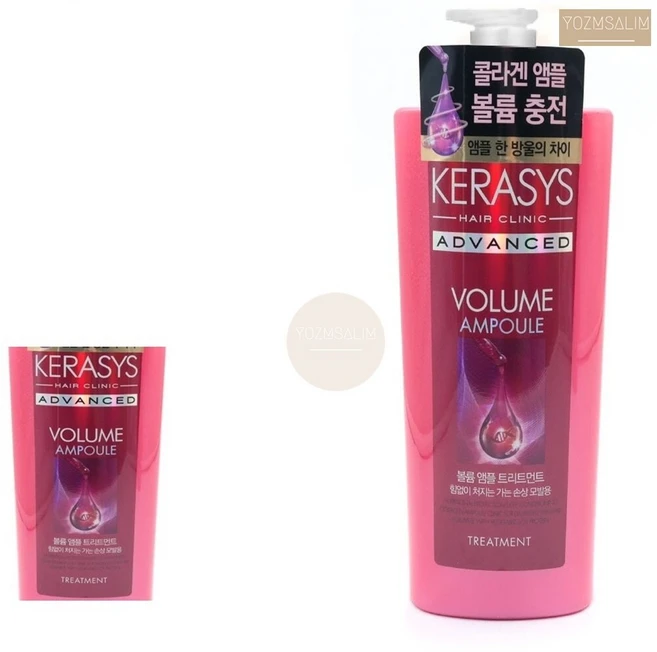 케라시스 어드밴스드 볼륨 앰플 트리트먼트 600ml, 1개 - 쿠팡