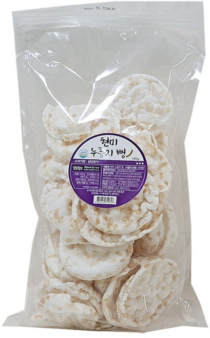 현미누룽지뻥 180g, 6개
