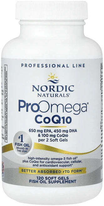 새해 첫좋은선물 Nordic Naturals ProOmega CoQ10 1000 mg 120 소프트젤 제대로 할인합니다, NordicNaturalsProOmegaCoQ10100, 1개 - 쿠팡