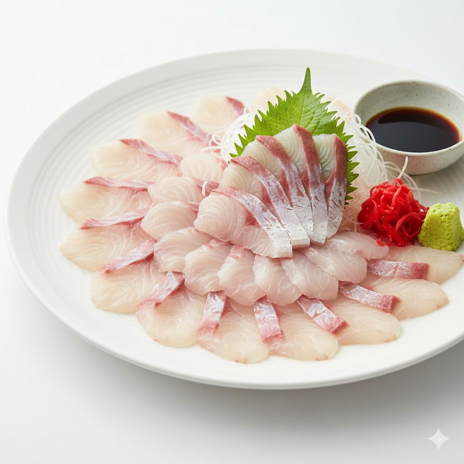 국내 100% 자연산 참돔회 당일손질, 1세트, 100% 자연산 참돔 필렛 200g