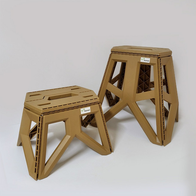 접이식의자 중 대 150kg하중 플라스틱 휴대용 폴딩 간이 의자 캠핑의자 목욕의자 디딤판 스툴 코매트 접이식의자, [중형] 흑색, 1개