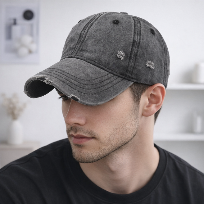 캐럴픽 넓고 편한 캡모자