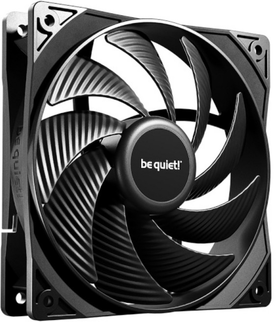 [be quiet] PURE WINGS 3 PWM high-speed 120mm [시스템쿨러/120mm] [블랙], 1개