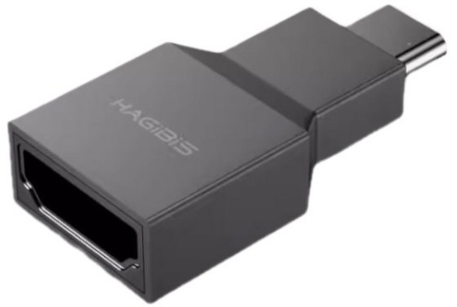HAGiBiS Type-C 轉 HDMI 鋁合金 螢幕訊號 轉接線 支援 4K 高清 輸出, 1個