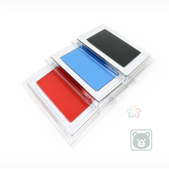 꼭필스 발도장 스탬프 신생아발도장, 빨