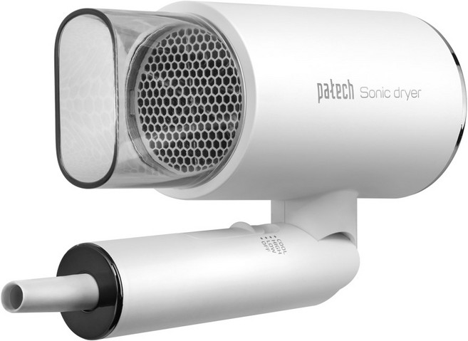 파테크 소닉 접이식 헤어 드라이기 1600W, PD-T1672, 화이트