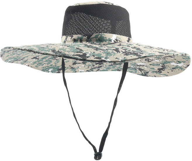 빅사이즈 대형 챙 메쉬 정글모자 사파리모자 여름 낚시 등산모자