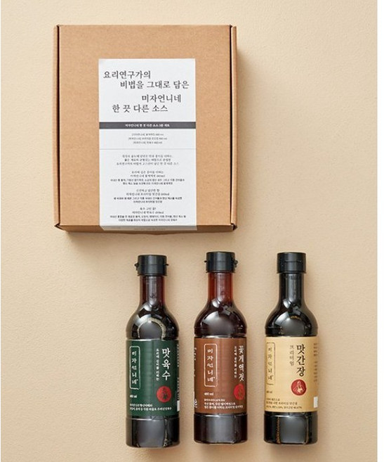 미자언니네 프리미엄 소스 3종세트, 1개, 1.44L