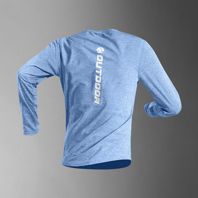 꽃소담 남자 긴팔 쿨론티 쿨링 라운드넥 긴팔 티셔츠 농구 축구 헬스 냉감티셔츠 MQ375