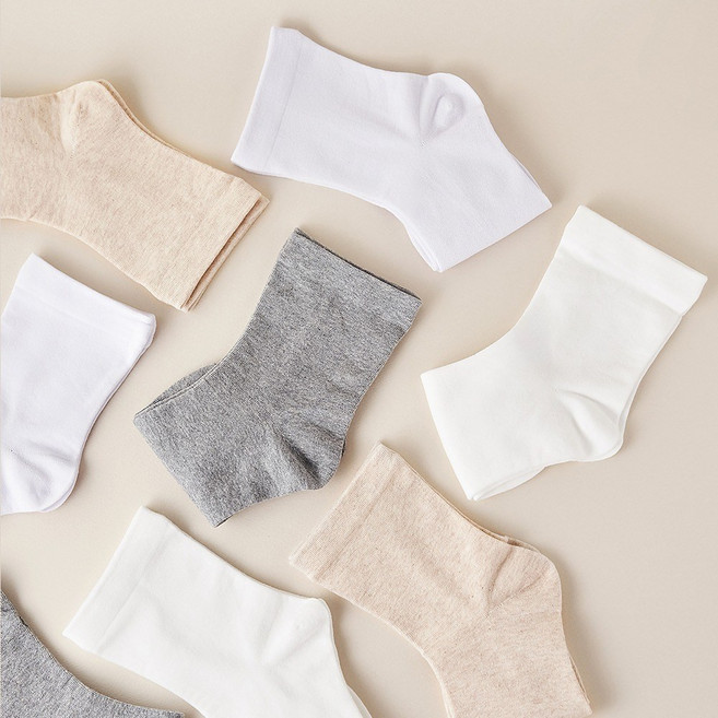 삭스앤유 발목조임 없는 무압박 사계절 임산부 조리원 양말 4P