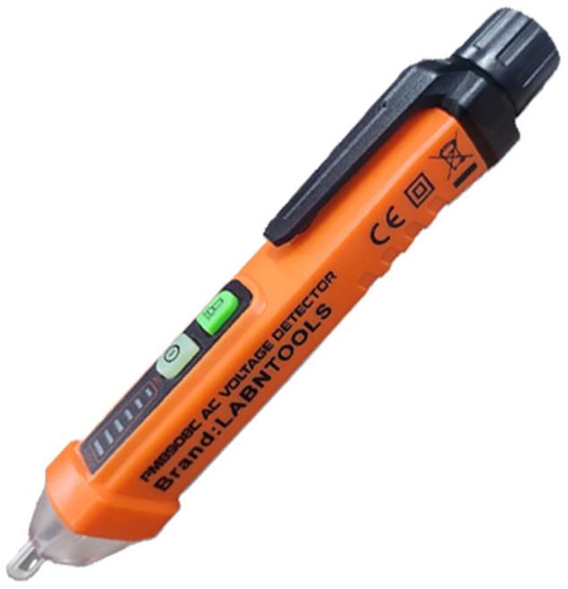 가자코리아 비접촉식 전기 전압 테스터기 검전기 고급형 PM8908C, PM-8908C, 1개