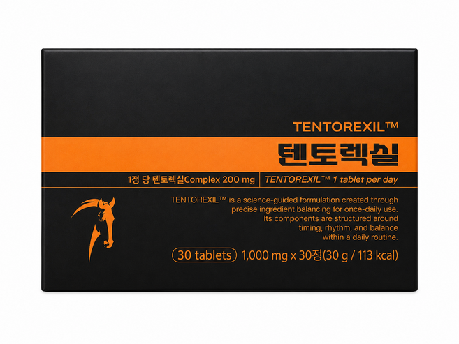 텐토렉실 남성활력 도움 야관문 블랙마카 아르기닌 타우린, 1박스, 30정