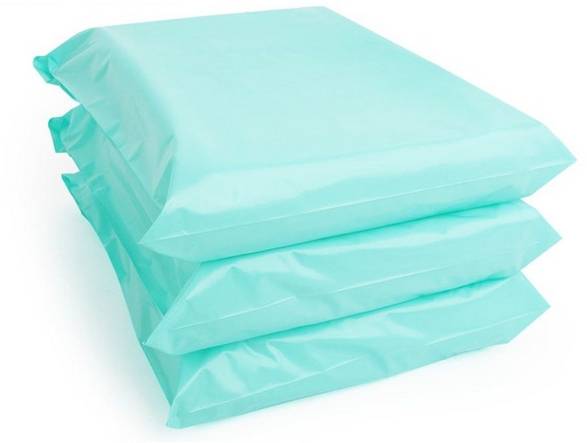 더담아 LDPE 택배봉투 민트, LDPE(0.08) 민트, 45x55+4(50장)