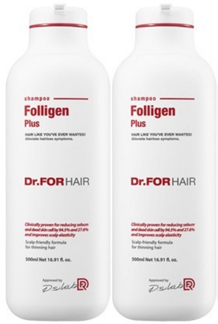 닥터포헤어 폴리젠 탈모샴푸, 500ml, 2개