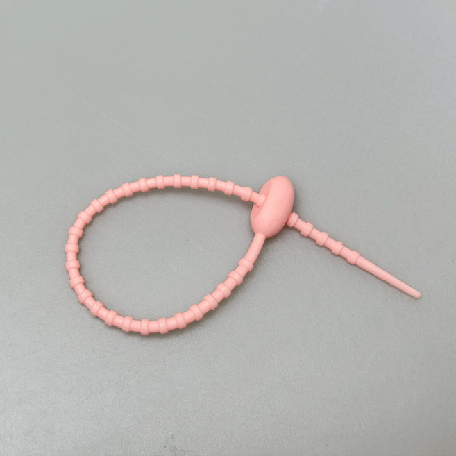 실리콘타이 1개, 14-실리콘타이(베이비핑크)