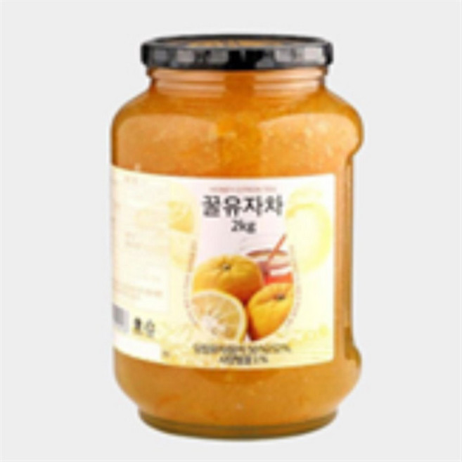 꿀유자차 4Kg 유자청세트, 2kg