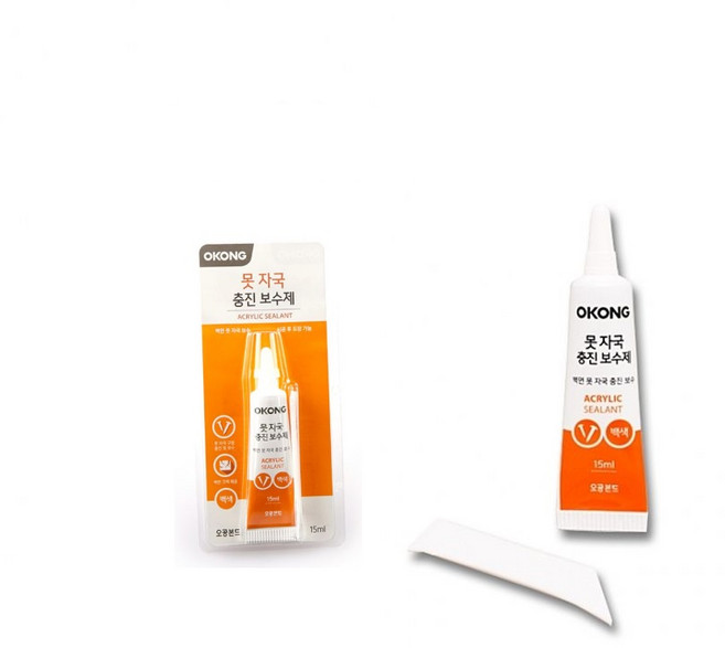 구멍 메꾸기 깨진 타일 금간 구멍난 벽 벽지 석고보드 메꿈제 못자국 다용도 메꾸미 메우기