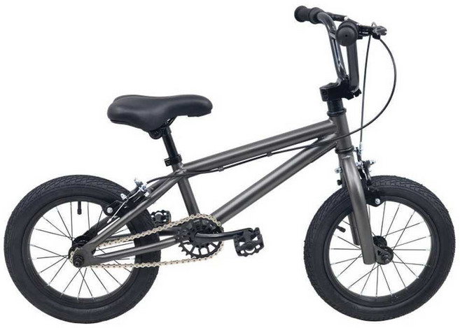 bmx 묘기 자전거 익스트림 14인치 바이크 입문용 스턴트, 3. 올블랙, 1개