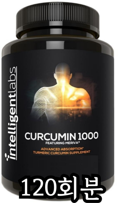 Intelligent Labs 메리바 커큐민 피토솜 1000MG, 1개, 120회분