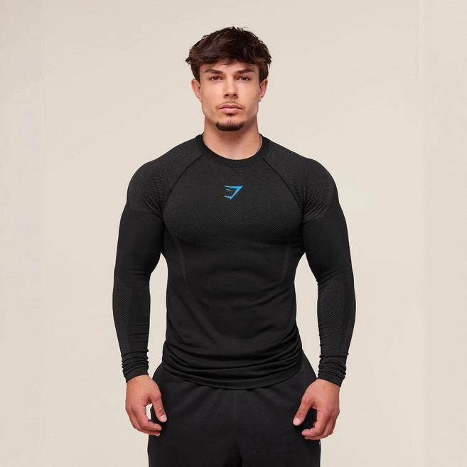 짐 GYM SHARK 컴프레션 긴팔 티셔츠 5컬러 기능성 긴팔티 GYMSHARK