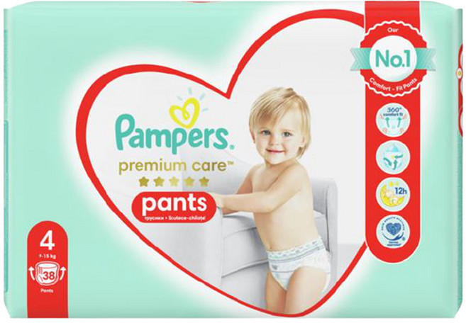 데코마당 유로 베이비드라이 기저귀, 38매, 4단계