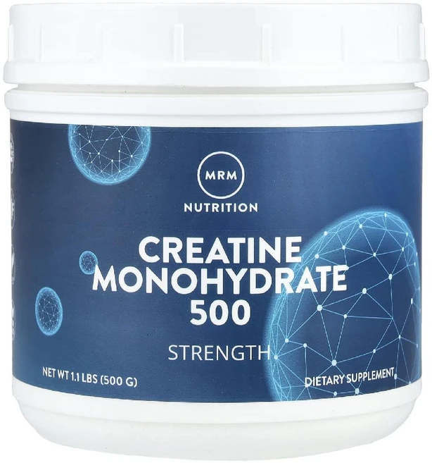 MRM뉴트리션 크레아틴 일수화물500 5000mg 헬스 스포츠 파우더 분말 500g - 쿠팡