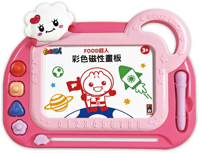 FOOD超人 彩色磁性畫板, 風車圖書, 風車圖書