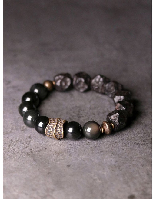 호환석팔찌 염주팔찌 호완석 커플 팔찌 원석 호완석여자팔찌 행운 여아 사이즈 15