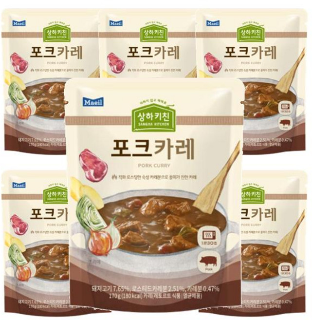 상하키친 포크카레 170g 6개, 2세트