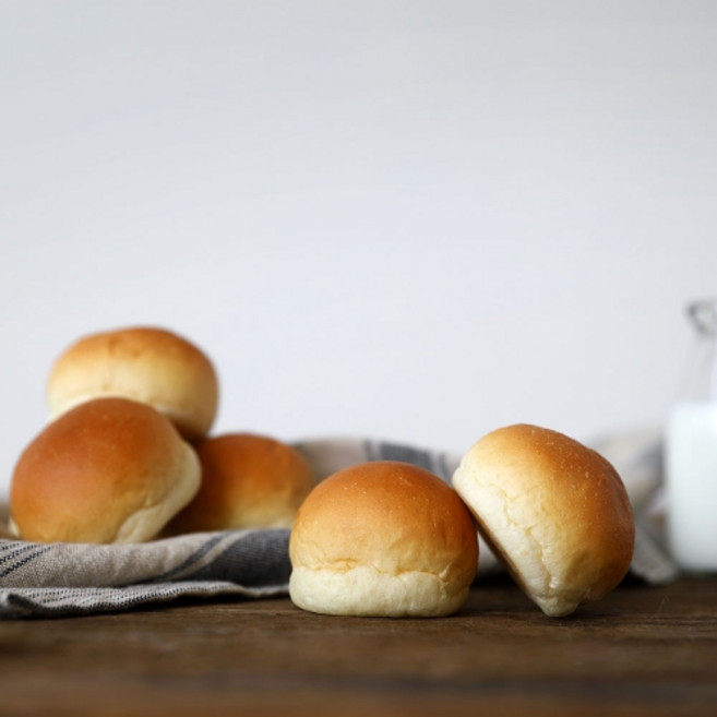 모닝빵 300g (25g x 12ea) 식전빵 미니버거 베이커리, 1개