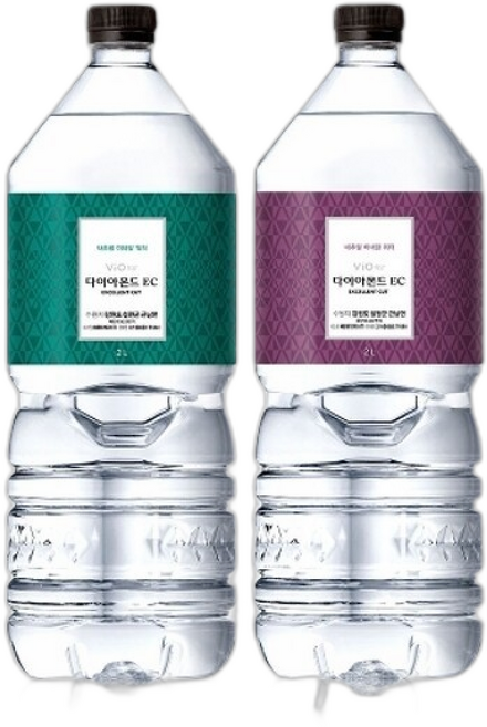 휘오 다이아몬드EC 생수 고급 미네랄워터, 2L, 12개