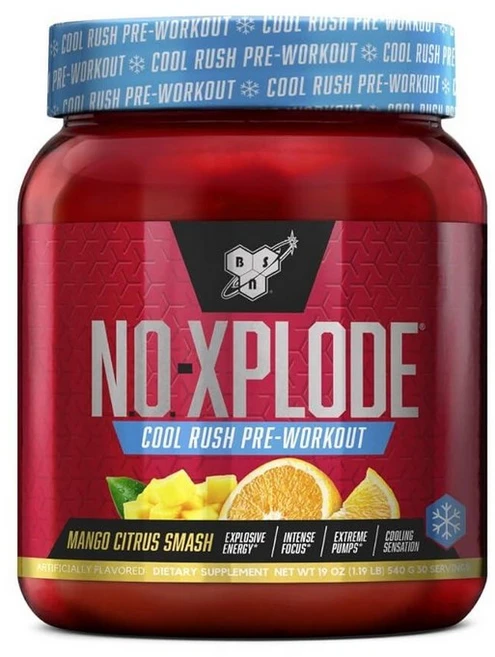 BSN NO XPLODE 프리워크아웃 60회분 포도맛 운동전 에너지 부스터 크레아틴 베타알라닌 대용량, 1개, 540g - 쿠팡