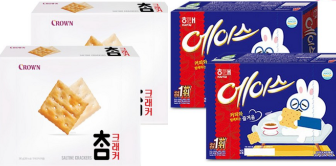 DB유통/에이스364G +참크래커280G/ 2+2